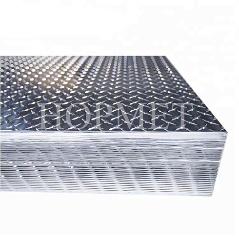Лист алюминиевый 4х1500х3000 EU, рифление квинтет, марка АМГ2Н2 Р в Чебоксары цена